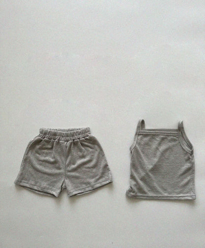 Baby/Toddler Aosta Linen Cotton Basic Tank Top (3m - 5y) - 7 Colors kids outfit
