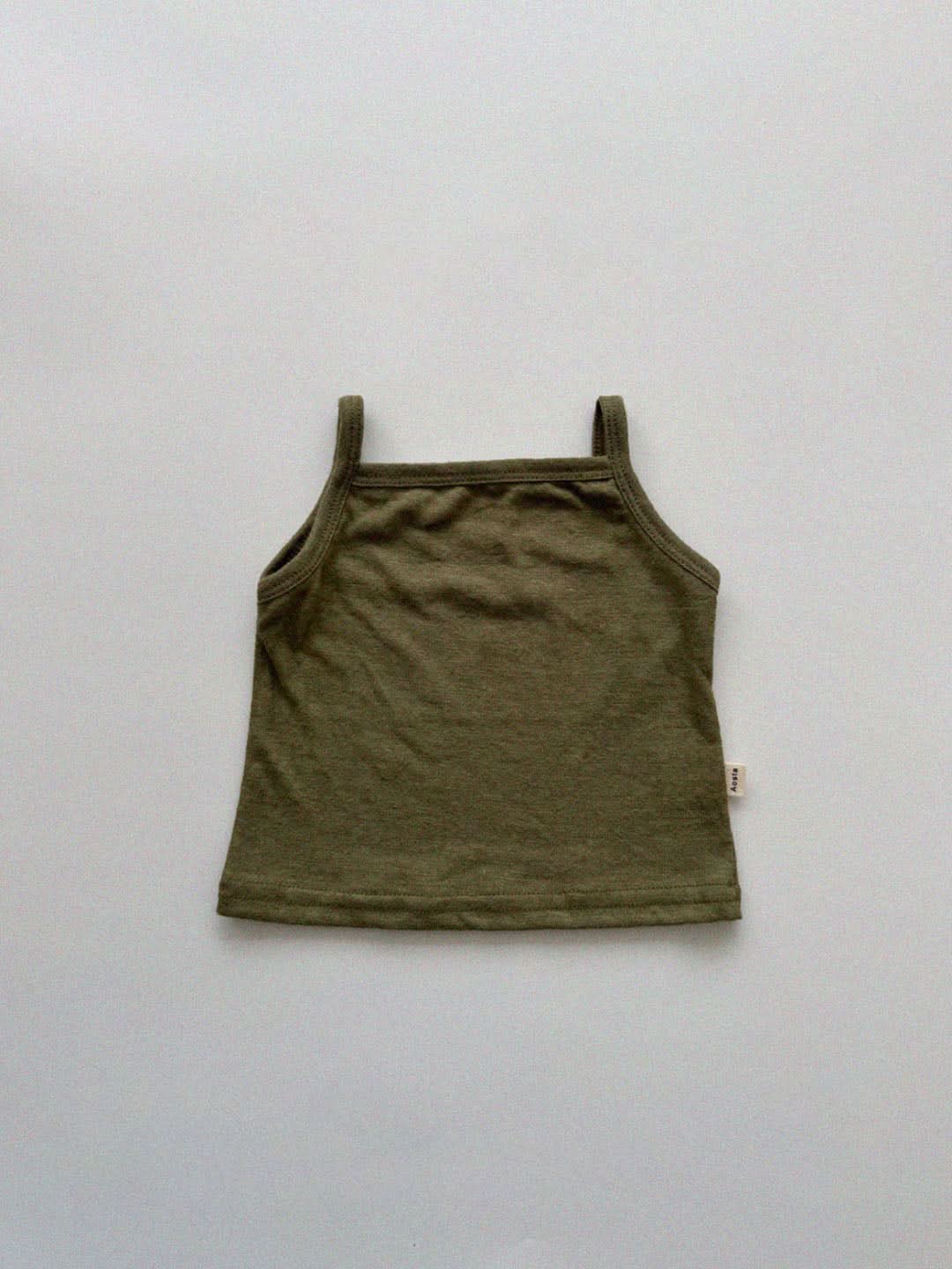 Baby/Toddler Aosta Linen Cotton Basic Tank Top (3m - 5y) - 7 Colors kids outfit