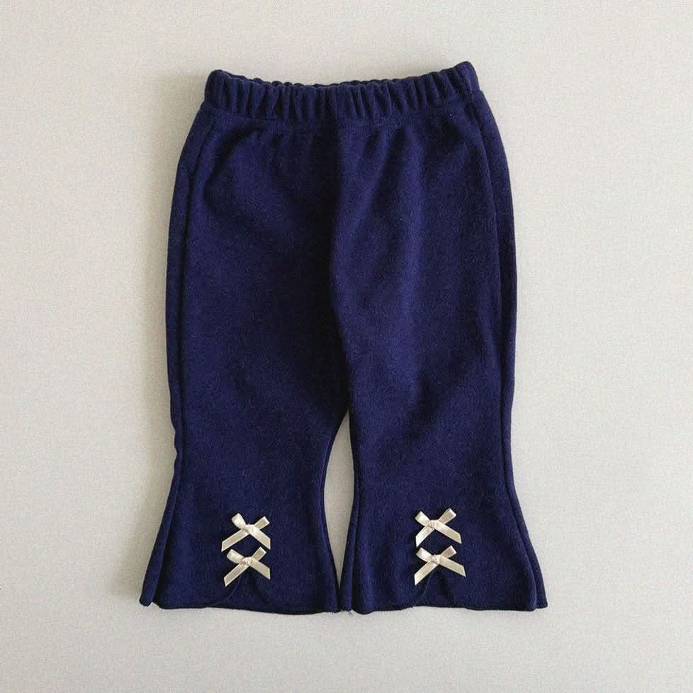 Baby/Toddler Aosta S25 Bow Detail Flare Pants (3m - 5y) - 3 Colors kids outfit
