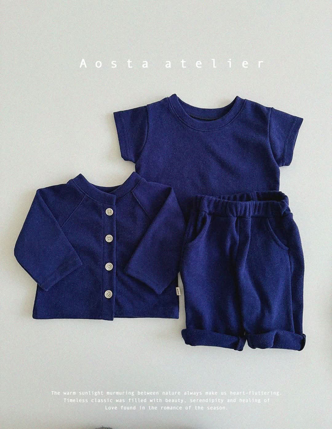 Baby/Toddler Aosta S25 Short Sleeve Basic Tee (3m - 5y) - 3 Colors kids outfit