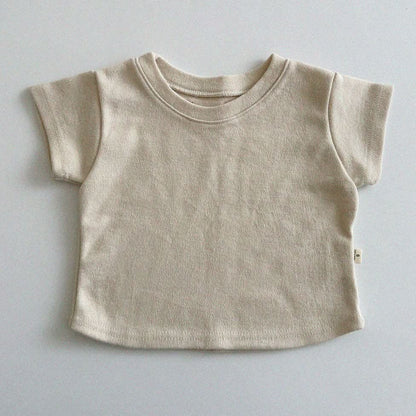 Baby/Toddler Aosta S25 Short Sleeve Basic Tee (3m - 5y) - 3 Colors kids outfit