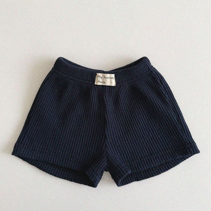 Baby/Toddler Aosta S25 Waffle Basic Shorts (3m - 5y) - 3 Colors kids outfit
