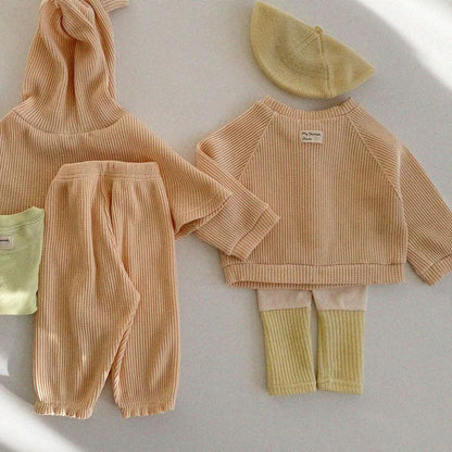 Baby/Toddler Aosta S25 Waffle Jogger Pants (3m - 5y) - 3 Colors kids outfit