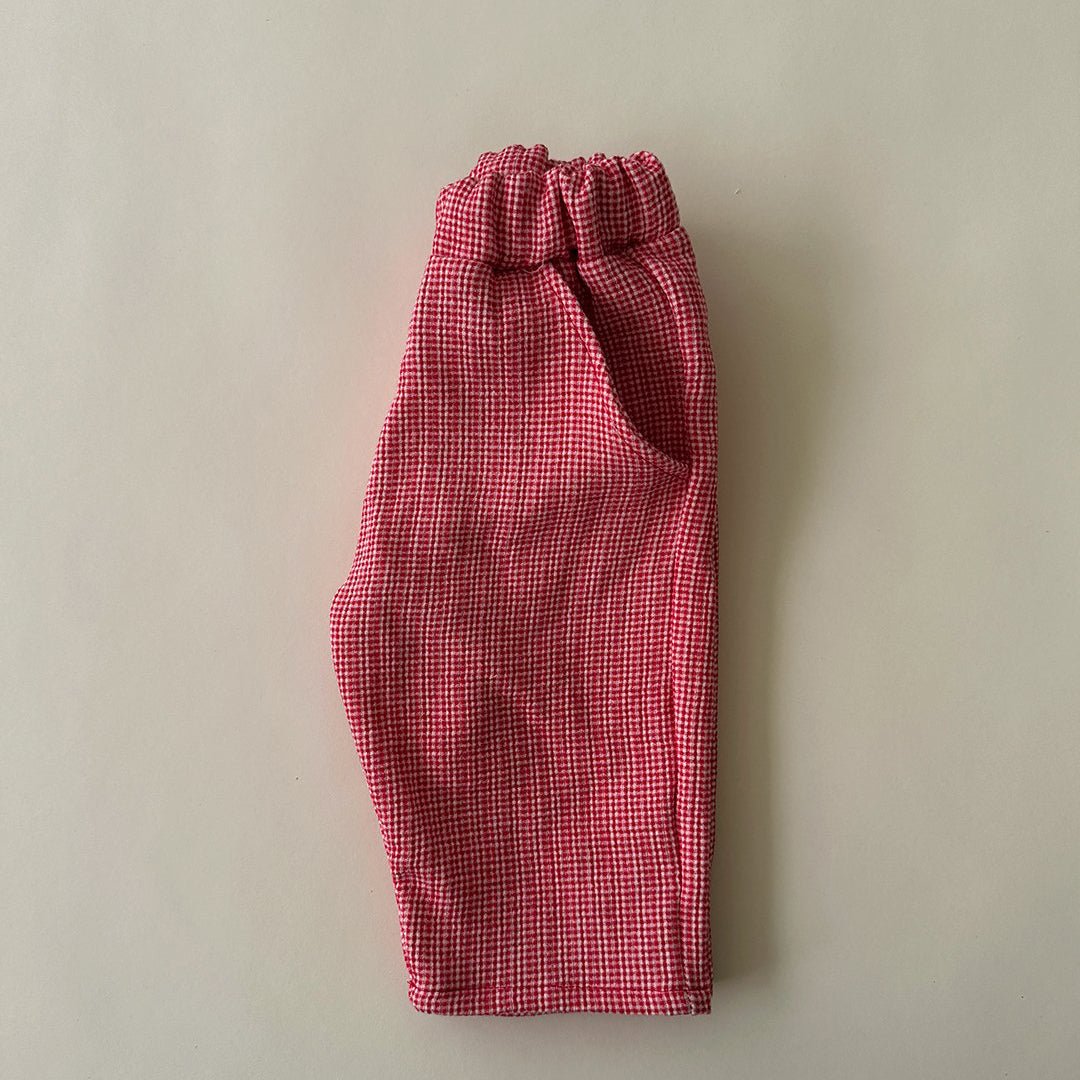 Baby/Toddler Aosta SP26 Plaid Pull - on Pants (3m - 5y) - 3 Colors - AT NOON STORE