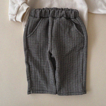 Baby/Toddler Aosta SP26 Plaid Pull - on Pants (3m - 5y) - 3 Colors - AT NOON STORE