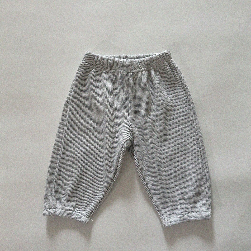 Baby/Toddler Aosta SP26 Waffle Jogger Pants (3m - 5y) - 3 Colors - AT NOON STORE