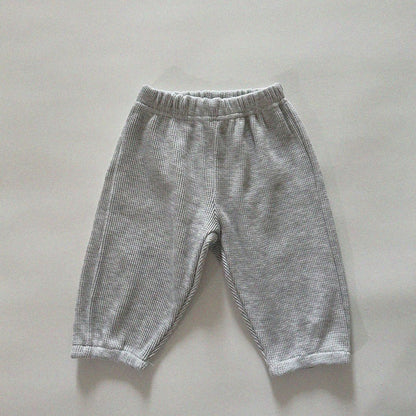 Baby/Toddler Aosta SP26 Waffle Jogger Pants (3m - 5y) - 3 Colors - AT NOON STORE