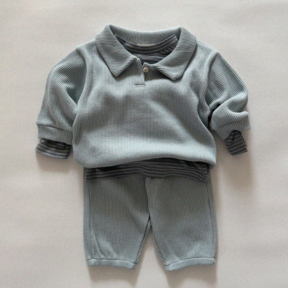 Baby/Toddler Aosta SP26 Waffle Jogger Pants (3m - 5y) - 3 Colors - AT NOON STORE