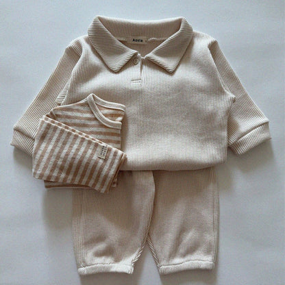 Baby/Toddler Aosta SP26 Waffle Jogger Pants (3m - 5y) - 3 Colors - AT NOON STORE