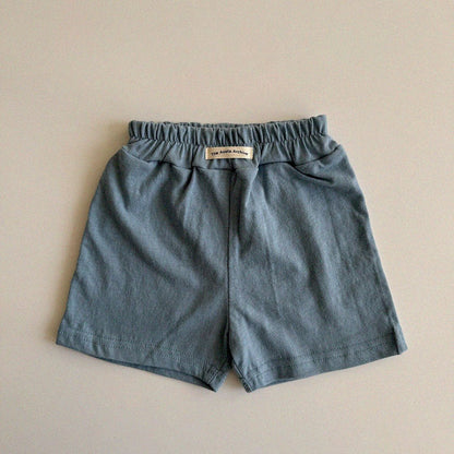 Baby/Toddler Aosta SS25 Cotton Basic Shorts (3m - 5y) - 5 Colors kids outfit