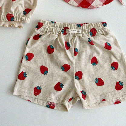 Baby/Toddler Aosta SS25 Cotton Basic Shorts (3m - 5y) - 5 Colors kids outfit