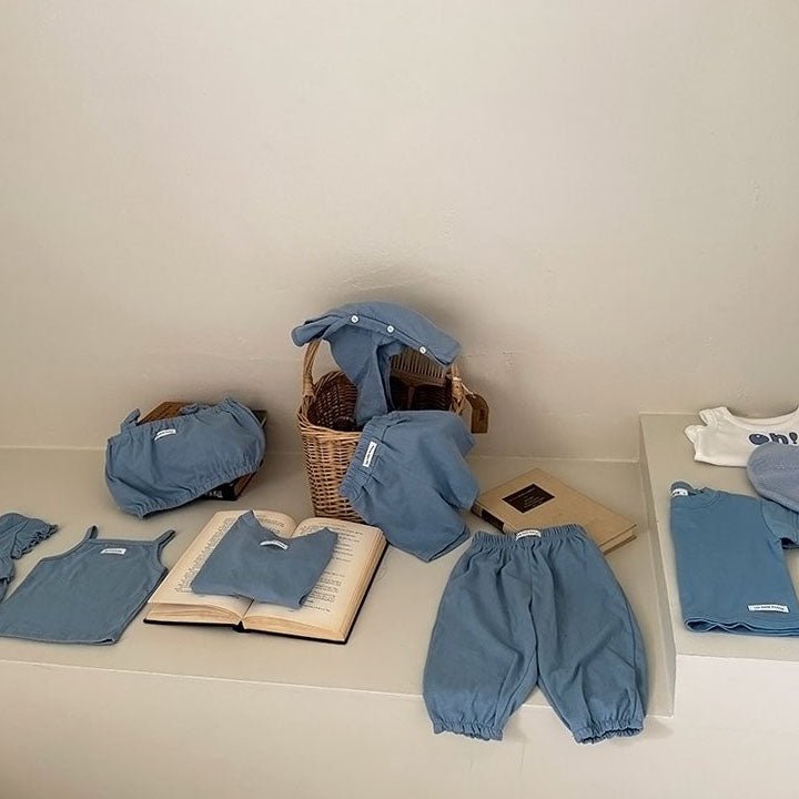 Baby/Toddler Aosta SS25 Cotton Basic Tee (3m - 5y) - 5 Colors kids outfit