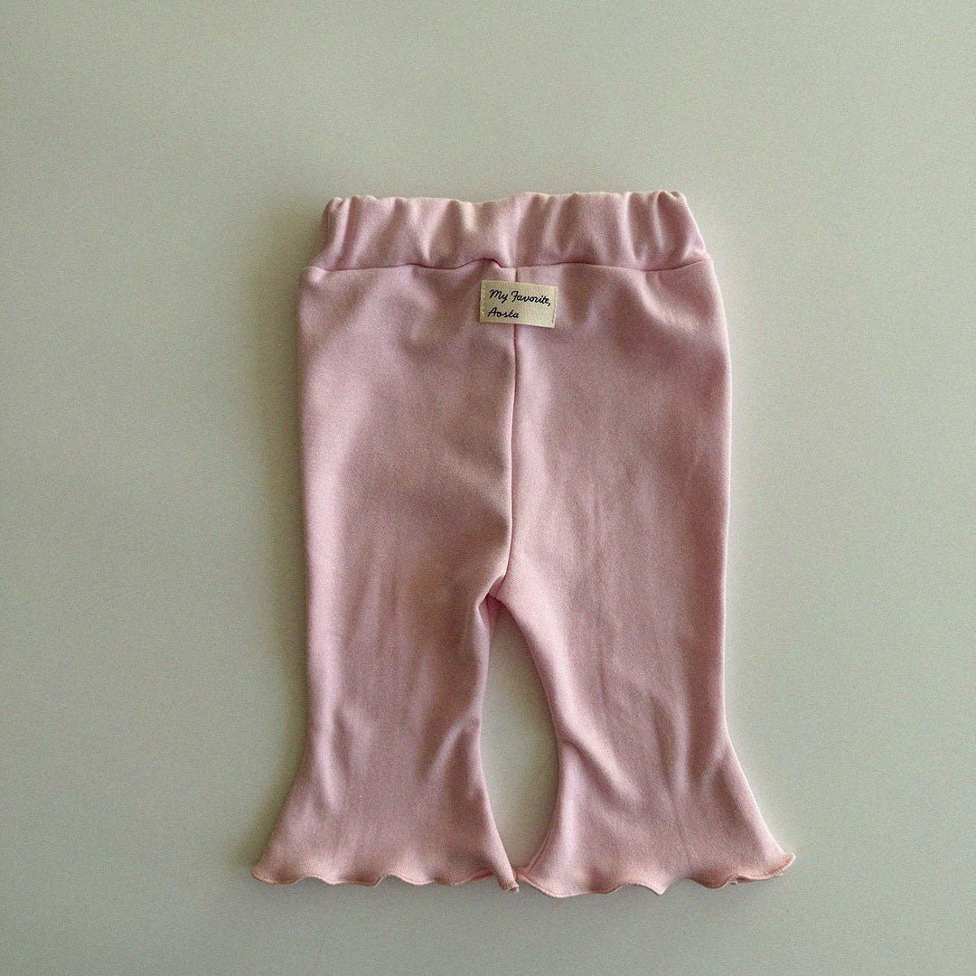 Baby/Toddler Aosta SS25 Lettuce - Edge Flare Pants (3m - 5y) - 2 Colors kids outfit