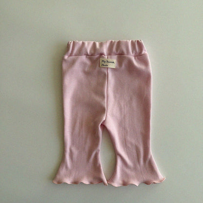 Baby/Toddler Aosta SS25 Lettuce - Edge Flare Pants (3m - 5y) - 2 Colors kids outfit
