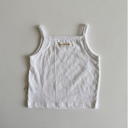 Baby/Toddler Aosta SS25 Linen Cotton Cami Tank Top (3m - 5y) - 5 Colors kids outfit