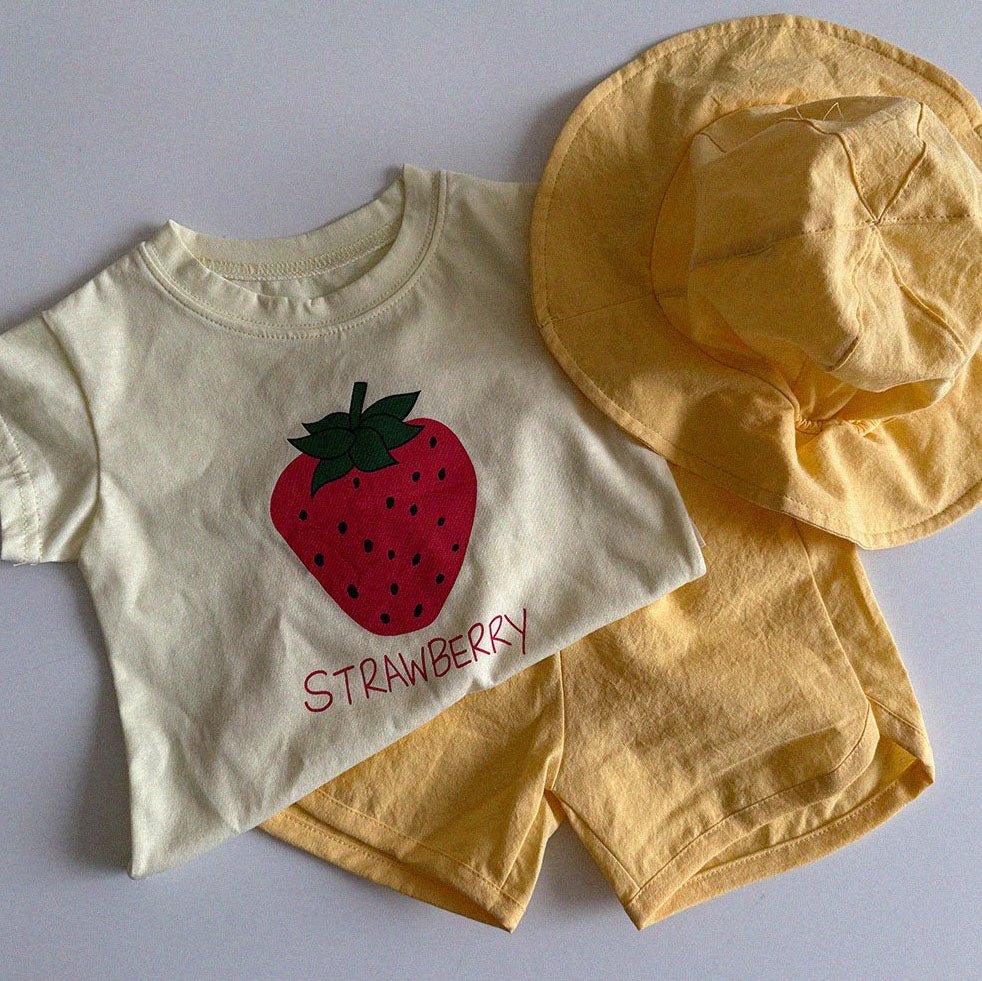 Baby/Toddler Aosta SS25 Summer Basic Shorts (3m - 5y) - 5 Colors kids outfit