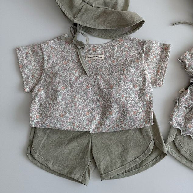 Baby/Toddler Aosta SS25 Summer Basic Shorts (3m - 5y) - 5 Colors kids outfit