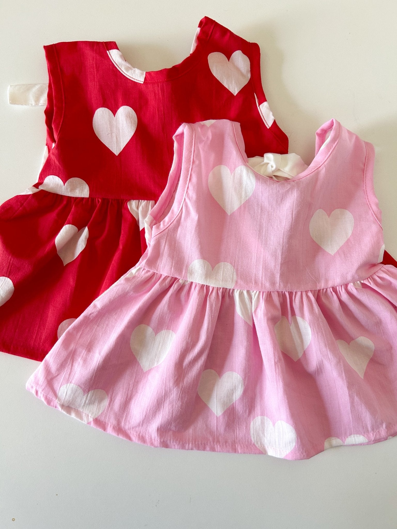 Baby/Toddler Aosta SS25 Tie Back Heart Top (3m - 5y) - 2 Colors kids outfit