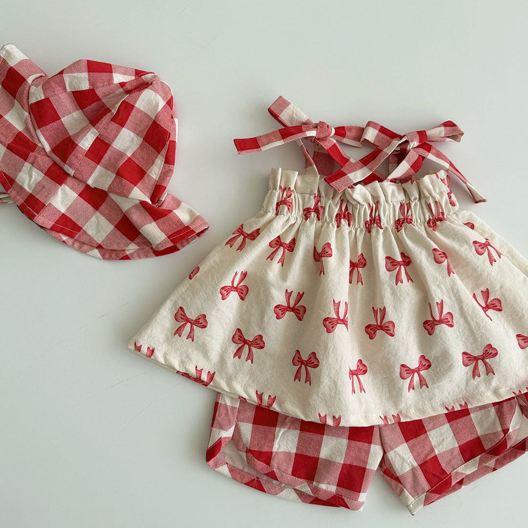Baby/Toddler Aosta SS25 Tie Shoulder Top (3m - 5y) - 2 Colors kids outfit