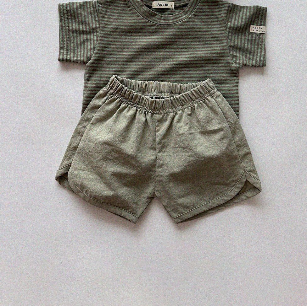 Baby/Toddler Aosta SS26 Summer Shorts (3m - 5y) - 10 Colors - AT NOON STORE