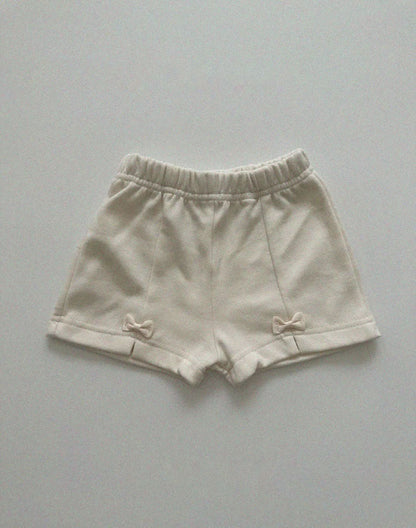 Baby/Toddler Aosta Tiny Bow Shorts (3m - 5y) - 2 Colors kids outfit