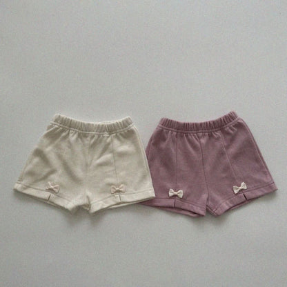 Baby/Toddler Aosta Tiny Bow Shorts (3m - 5y) - 2 Colors kids outfit