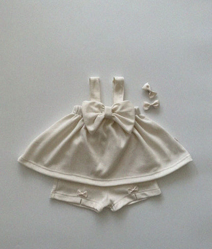 Baby/Toddler Aosta Tiny Bow Shorts (3m - 5y) - 2 Colors kids outfit
