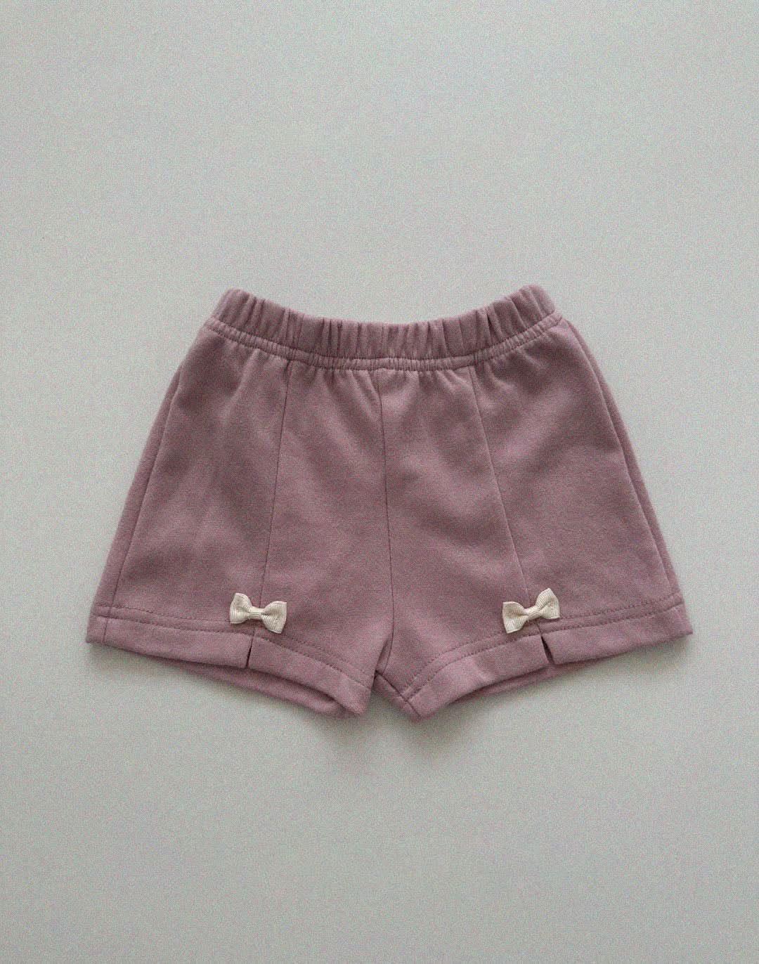 Baby/Toddler Aosta Tiny Bow Shorts (3m - 5y) - 2 Colors kids outfit