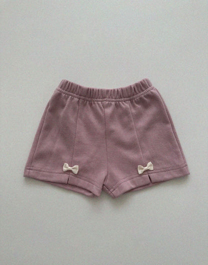 Baby/Toddler Aosta Tiny Bow Shorts (3m - 5y) - 2 Colors kids outfit