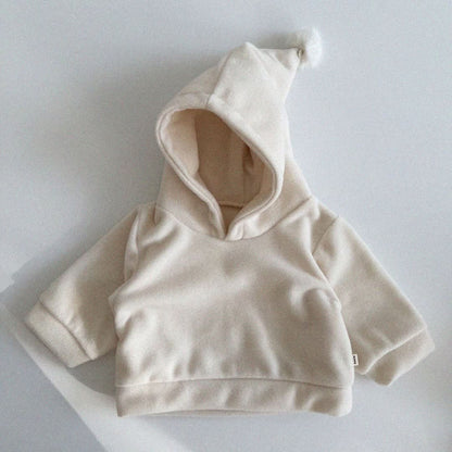 Baby/Toddler Aosta W24 Fleece Pompom Hoodie (3m - 5y) - 3 Colors kids outfit