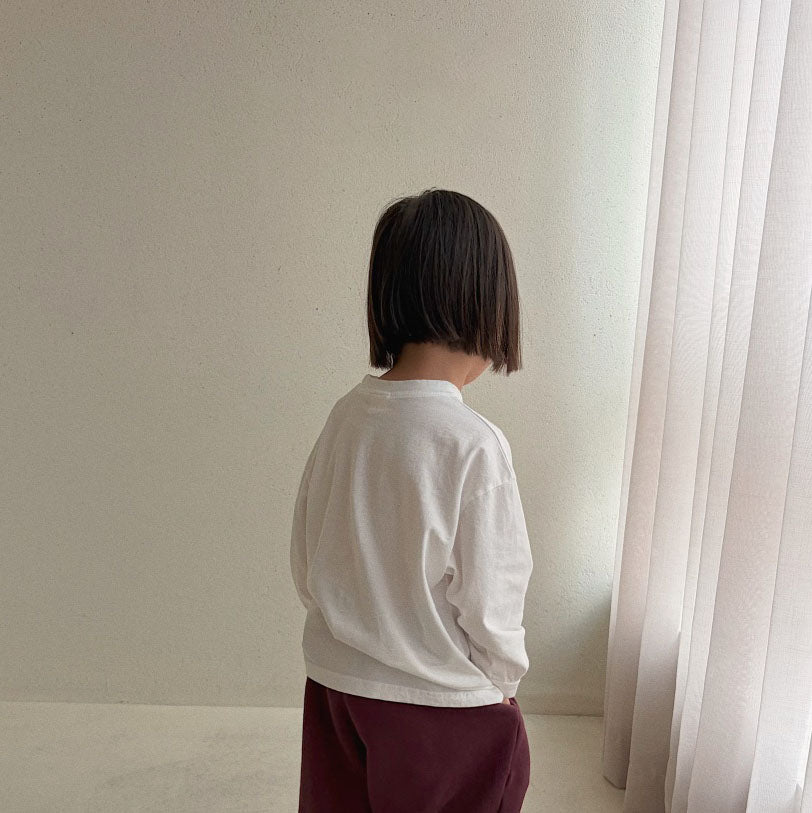 Baby/Toddler Bella F26 Basic Loose Fit Long Sleeve Top (1-6y) - 2 Colors kids outfit