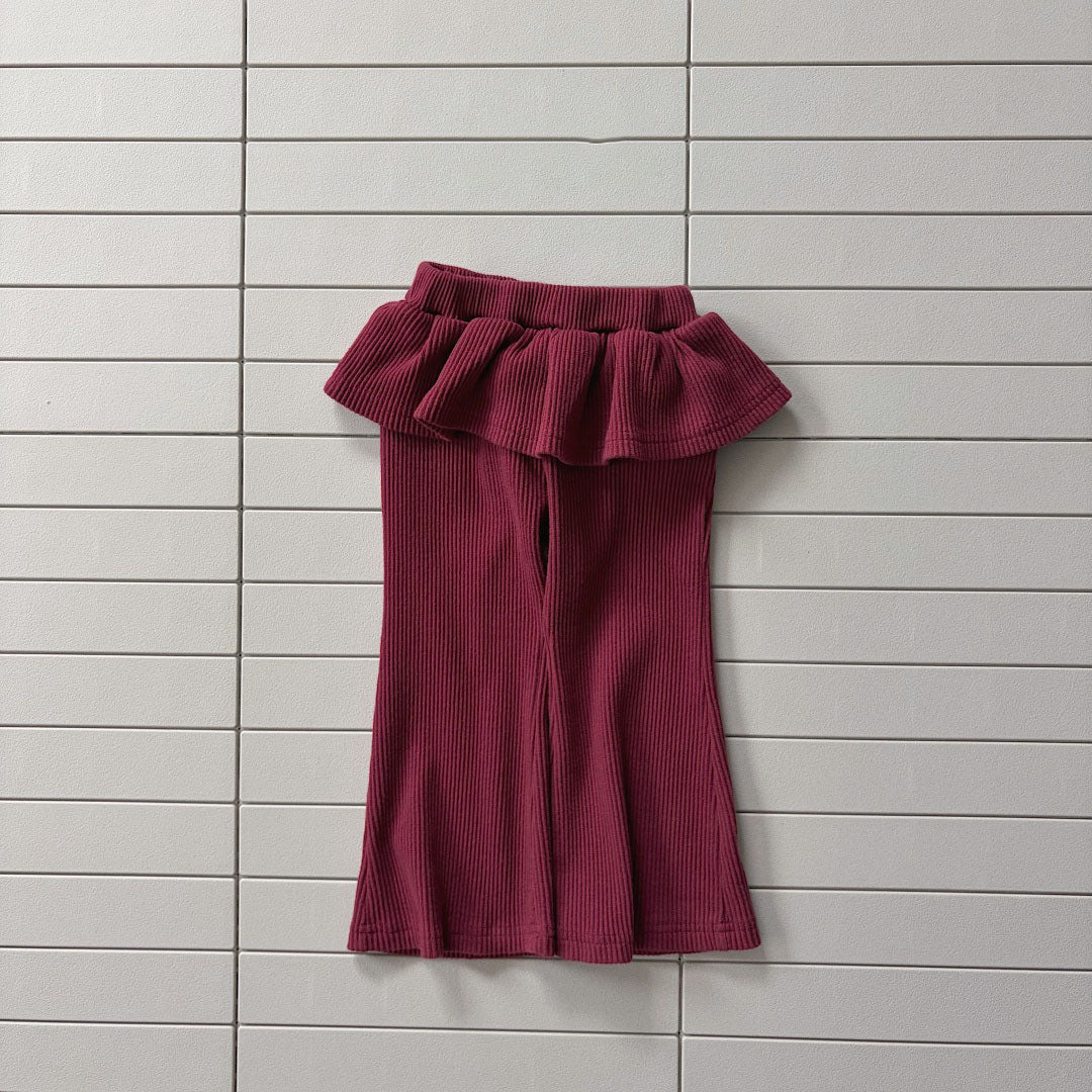 Baby/Toddler Bella F26 Ruffle Skirt Flare Pants (1-6y) - 3 Colors kids outfit