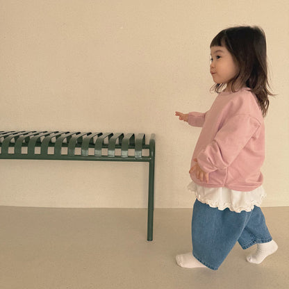 Baby/Toddler Bella SP26 Basic Baggy Pants (6m - 6y) - 4 Colors - AT NOON STORE