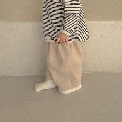 Baby/Toddler Bella SP26 Basic Baggy Pants (6m - 6y) - 4 Colors - AT NOON STORE