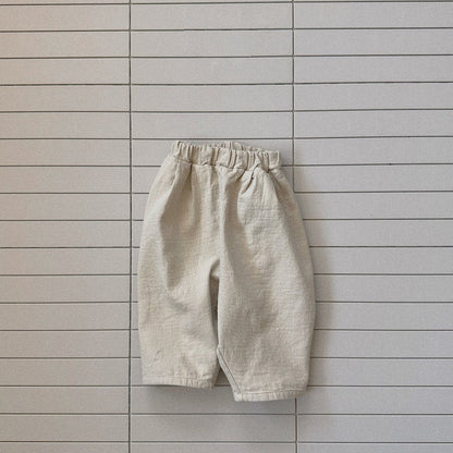 Baby/Toddler Bella SP26 Basic Baggy Pants (6m - 6y) - 4 Colors - AT NOON STORE
