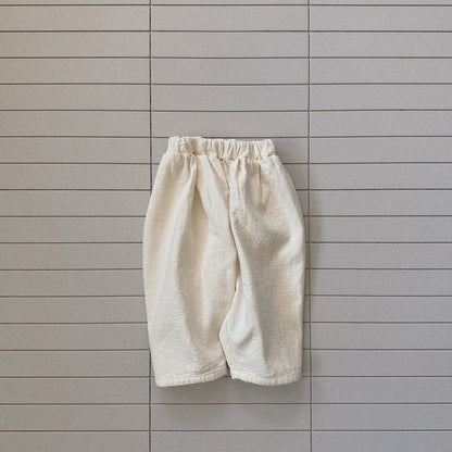 Baby/Toddler Bella SP26 Basic Baggy Pants (6m - 6y) - 4 Colors - AT NOON STORE