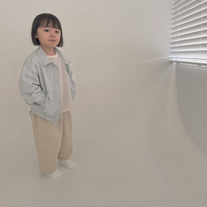 Baby/Toddler Bella SP26 Basic Baggy Pants (6m - 6y) - 4 Colors - AT NOON STORE