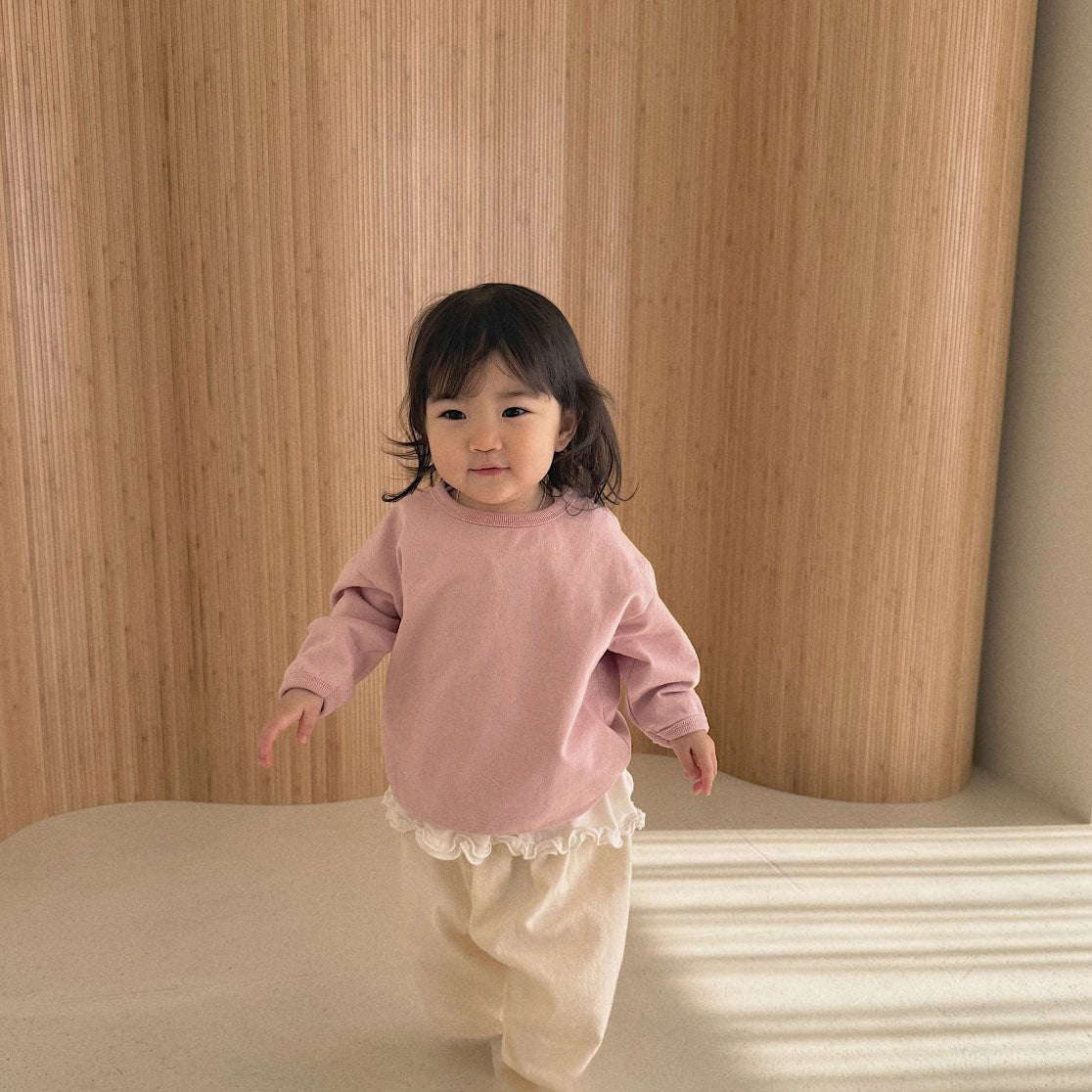 Baby/Toddler Bella SP26 Basic Baggy Pants (6m - 6y) - 4 Colors - AT NOON STORE