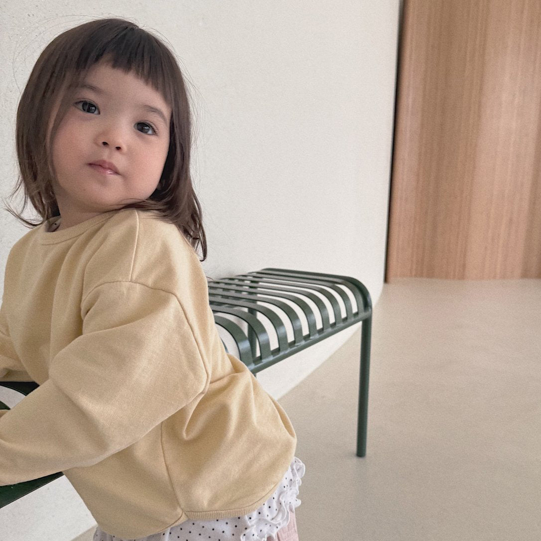 Baby/Toddler Bella SP26 Curved Hem Long Sleeve Top (6m - 6y) - 3 Colors - AT NOON STORE