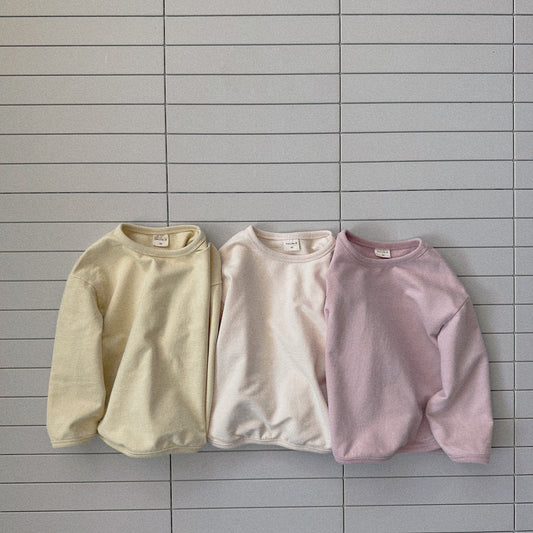 Baby/Toddler Bella SP26 Curved Hem Long Sleeve Top (6m - 6y) - 3 Colors - AT NOON STORE