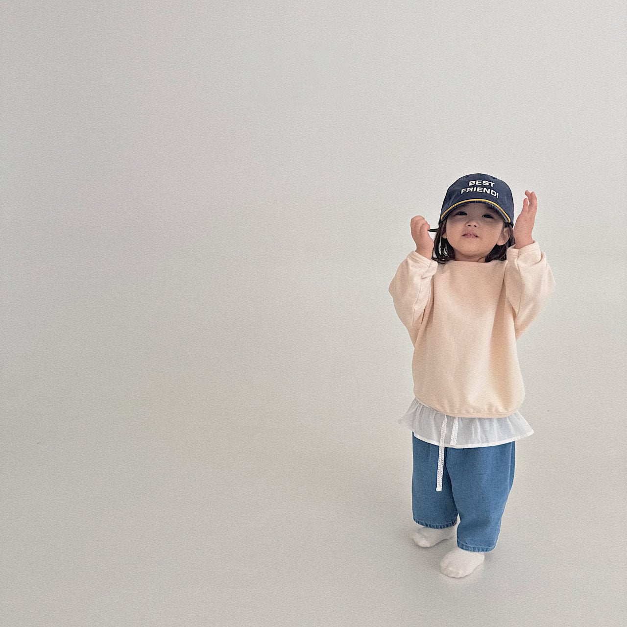 Baby/Toddler Bella SP26 Curved Hem Long Sleeve Top (6m - 6y) - 3 Colors - AT NOON STORE