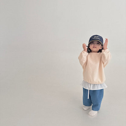 Baby/Toddler Bella SP26 Curved Hem Long Sleeve Top (6m - 6y) - 3 Colors - AT NOON STORE