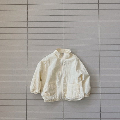 Baby/Toddler Bella SP26 Full Zip Windbreaker Jacket (6m - 6y) - 4 Colors - AT NOON STORE