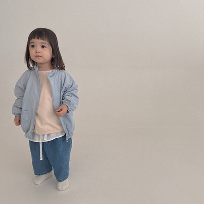 Baby/Toddler Bella SP26 Full Zip Windbreaker Jacket (6m - 6y) - 4 Colors - AT NOON STORE