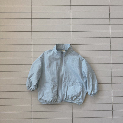 Baby/Toddler Bella SP26 Full Zip Windbreaker Jacket (6m - 6y) - 4 Colors - AT NOON STORE