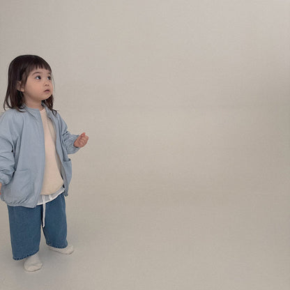 Baby/Toddler Bella SP26 Full Zip Windbreaker Jacket (6m - 6y) - 4 Colors - AT NOON STORE