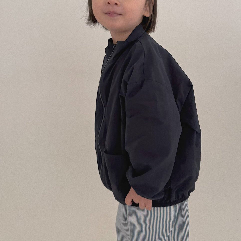 Baby/Toddler Bella SP26 Full Zip Windbreaker Jacket (6m - 6y) - 4 Colors - AT NOON STORE