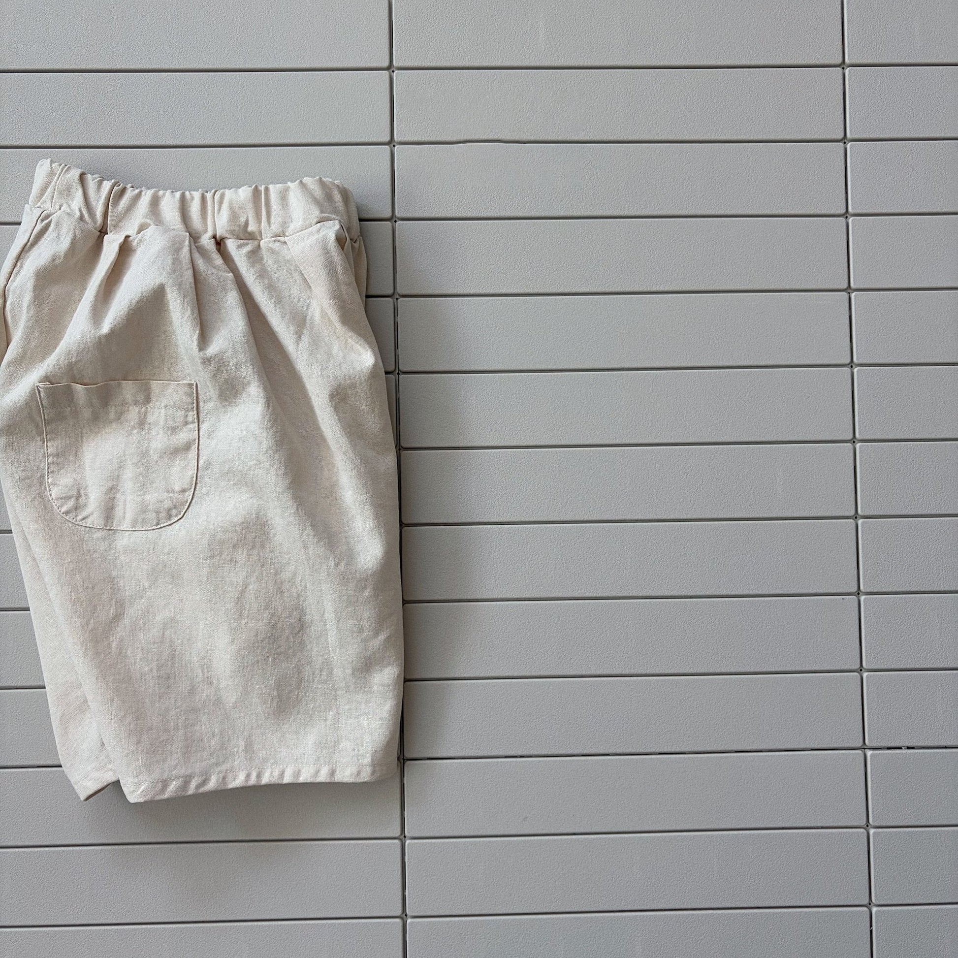 Baby/Toddler Bella SS26 Cropped Baggy Pants (6m - 6y) - 3 Colors kids outfit