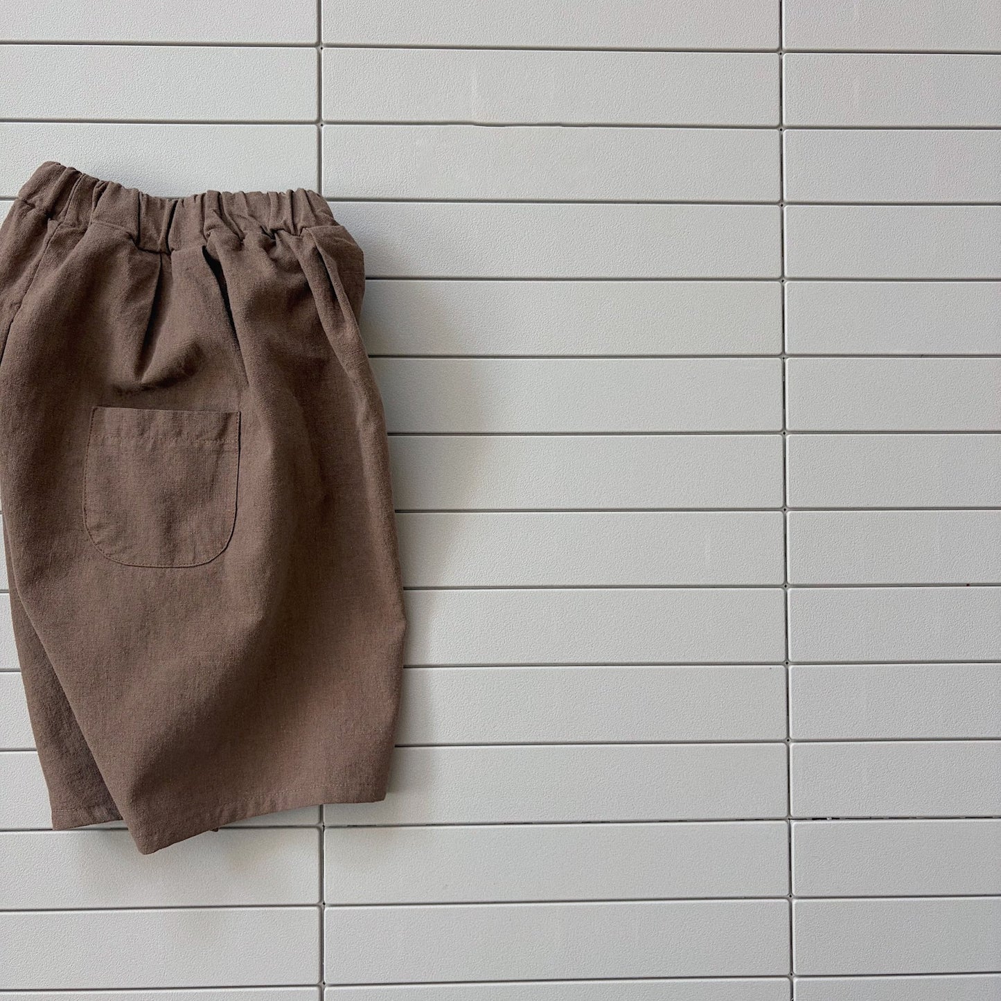 Baby/Toddler Bella SS26 Cropped Baggy Pants (6m - 6y) - 3 Colors kids outfit