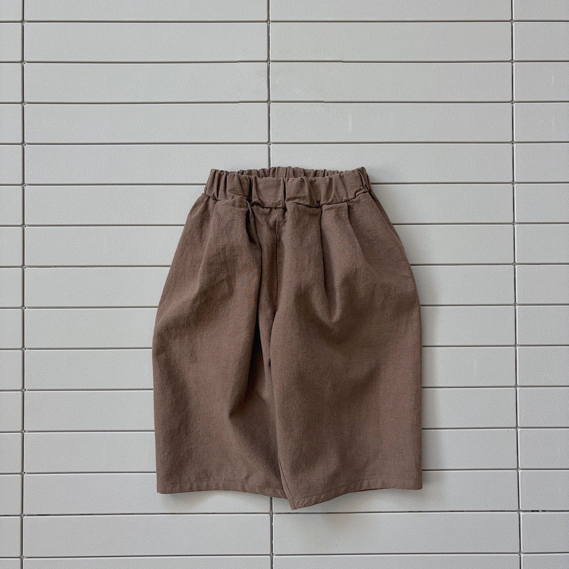 Baby/Toddler Bella SS26 Cropped Baggy Pants (6m - 6y) - 3 Colors kids outfit